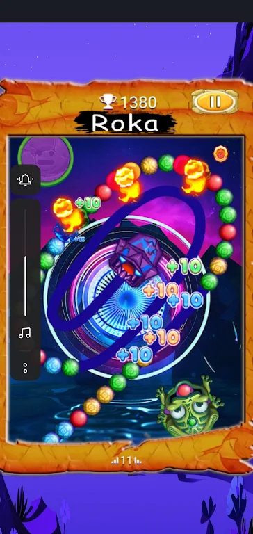 Zuma Marble: Frog Game