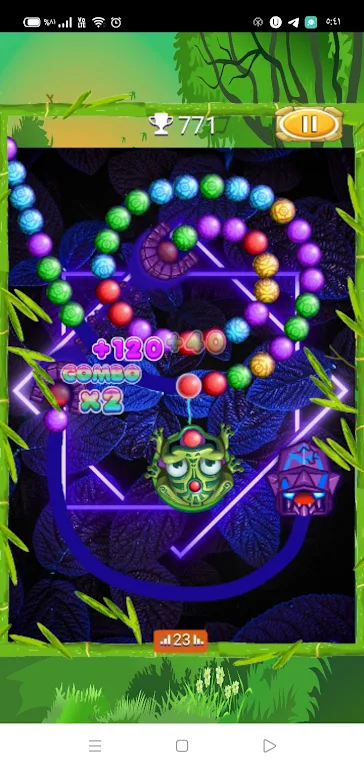 Zuma Marble: Frog Game