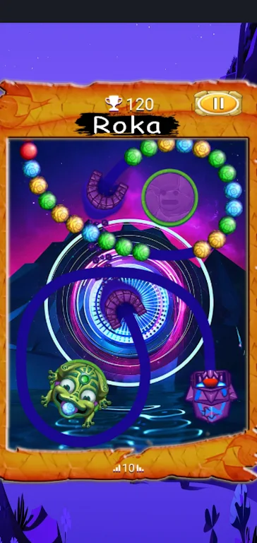 Zuma Marble: Frog Game