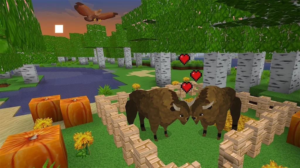 PrimalCraft: Cubes Craft & Sur