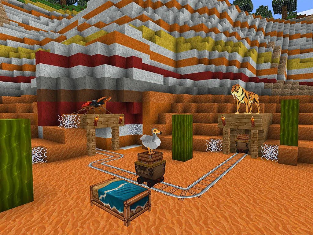 PrimalCraft: Cubes Craft & Sur