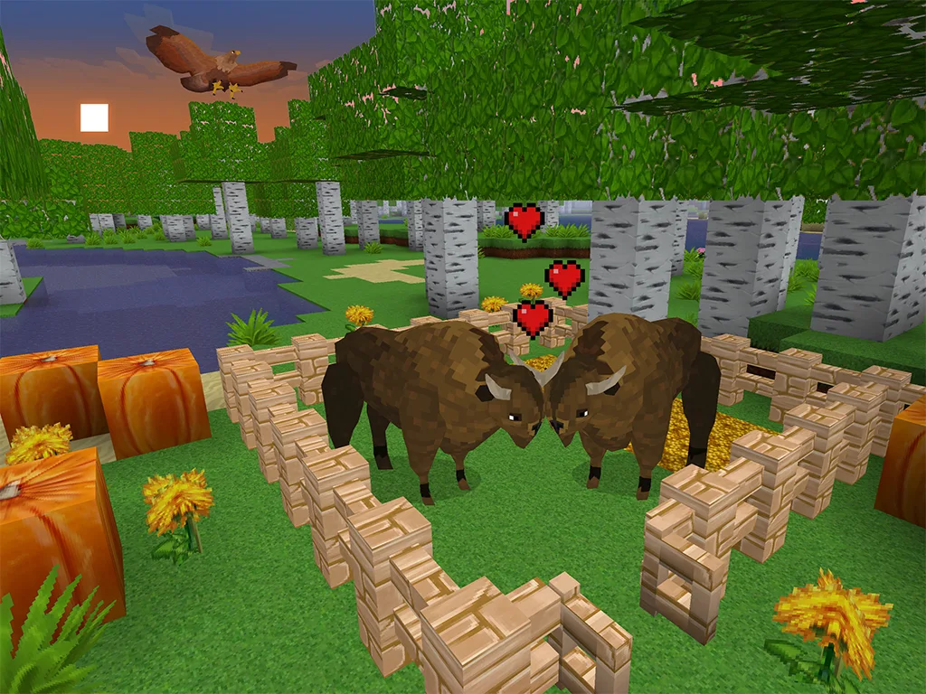 PrimalCraft: Cubes Craft & Sur