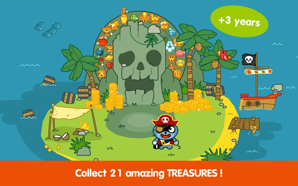 Pango Pirate : Adventure game
