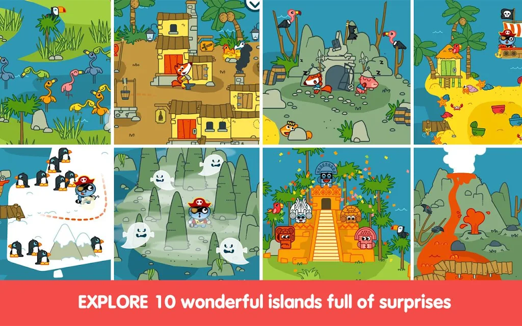 Pango Pirate : Adventure game