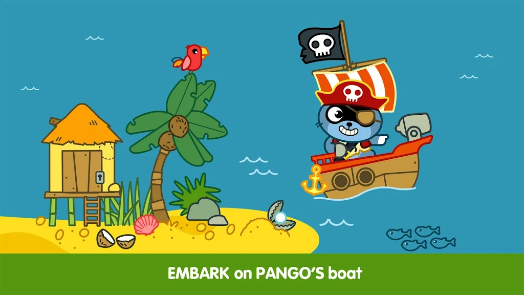 Pango Pirate : Adventure game