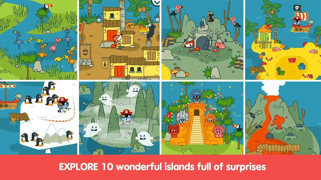 Pango Pirate : Adventure game