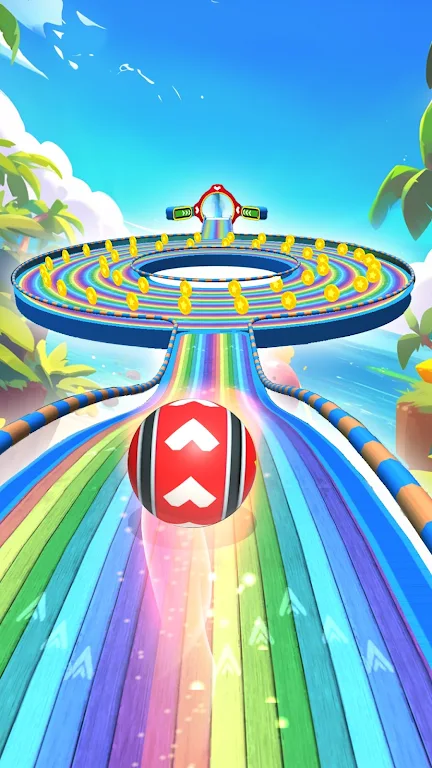 3D Super Rolling Ball Race