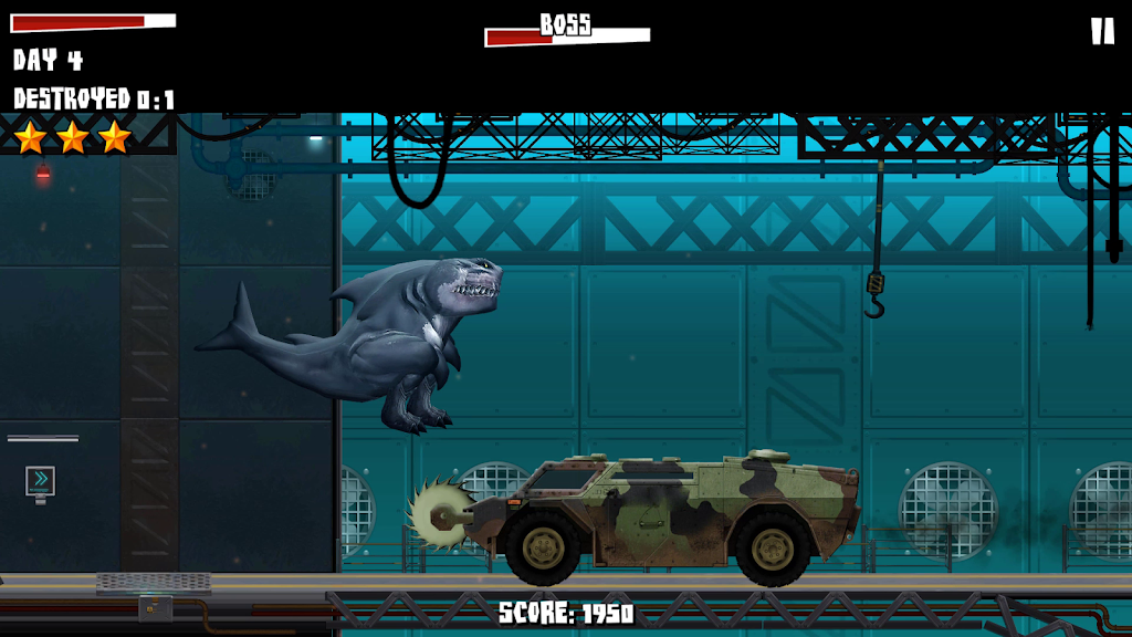 Sharkosaurus Rampage