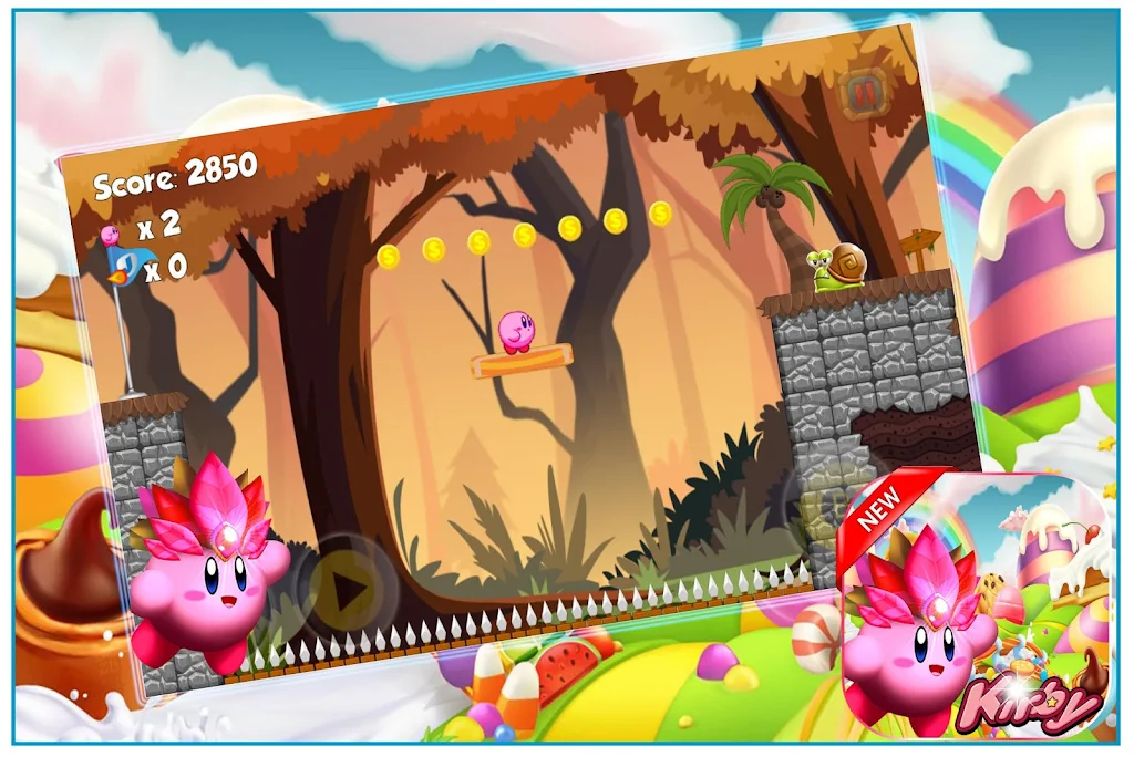 Kirby Adventure Game