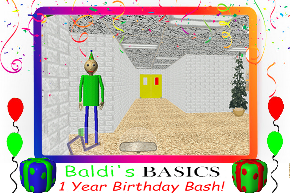 Baldi's Basics Birthday Bash Party