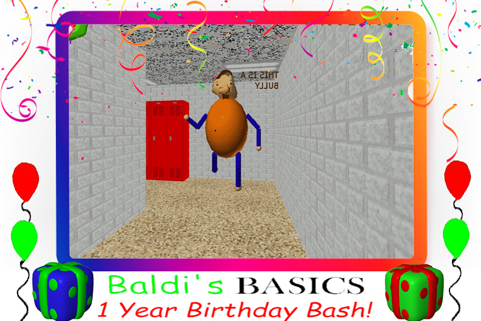 Baldi's Basics Birthday Bash Party