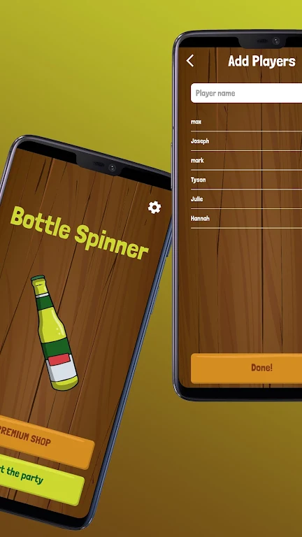 Bottle Spinner Party Game