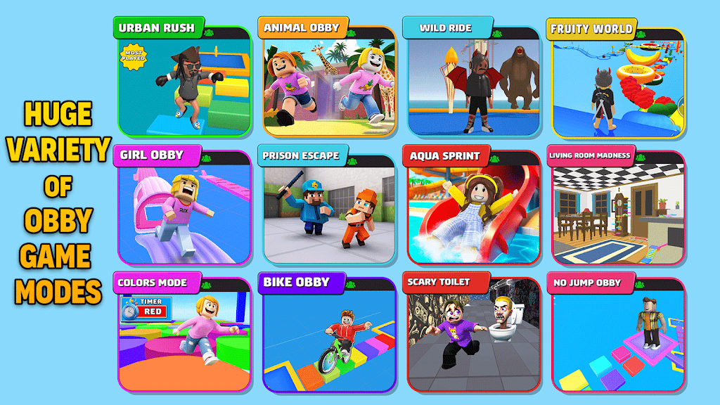 Easy Obby Parkour: Obbys Games