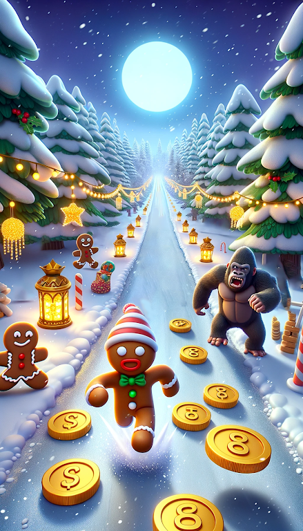 Gingerbread Man escape 3D