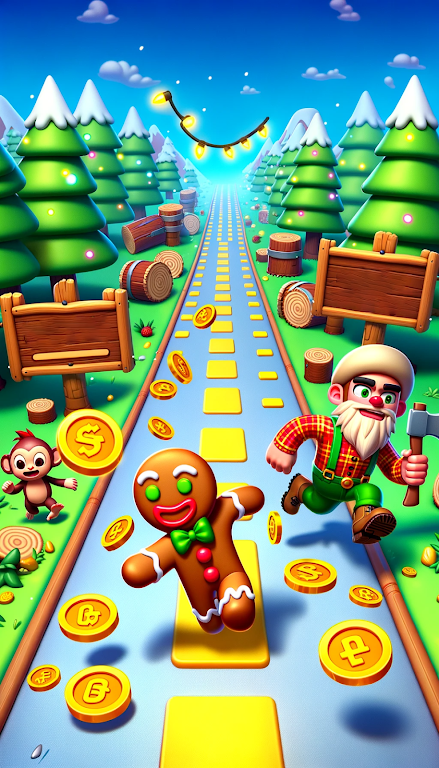 Gingerbread Man escape 3D