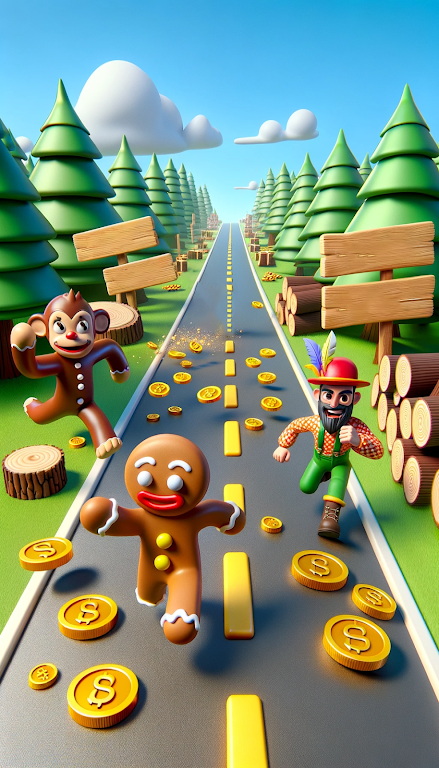 Gingerbread Man escape 3D