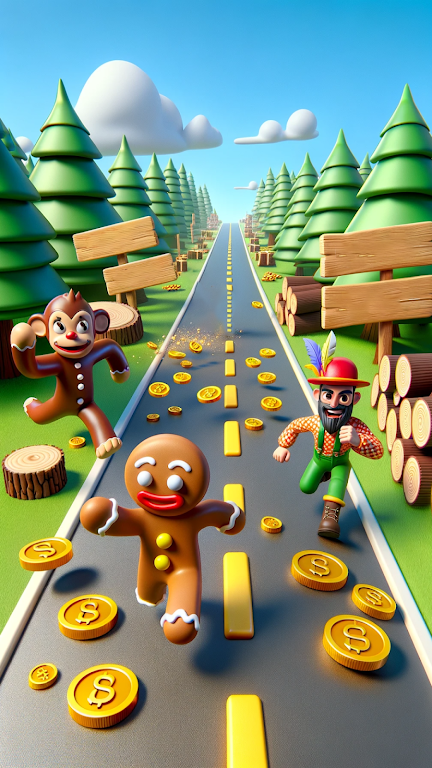 Gingerbread Man escape 3D