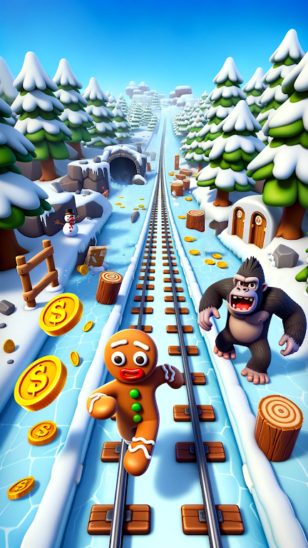 Gingerbread Man escape 3D