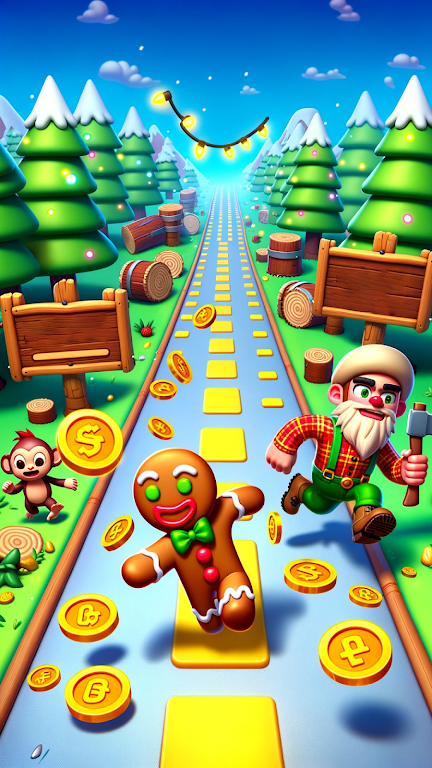 Gingerbread Man escape 3D