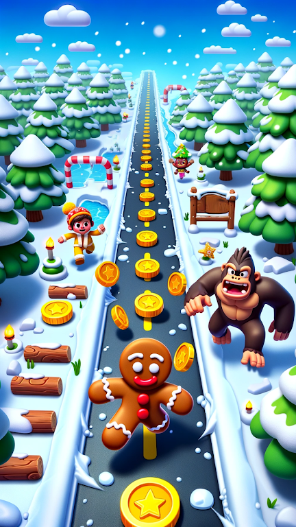 Gingerbread Man escape 3D