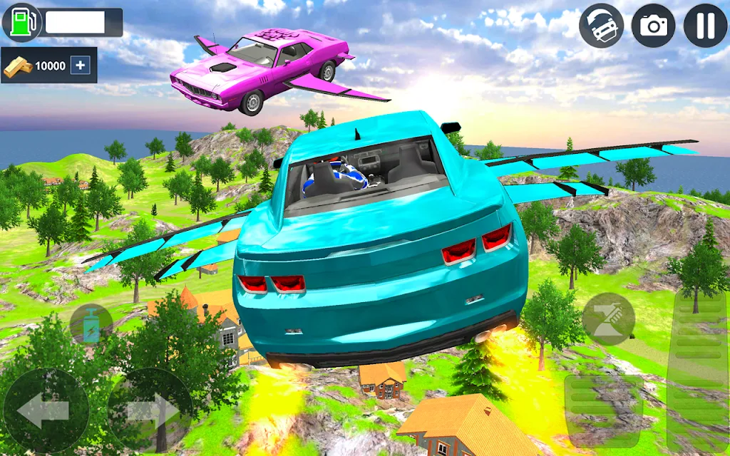 Flying Taxi Simulator Car Game