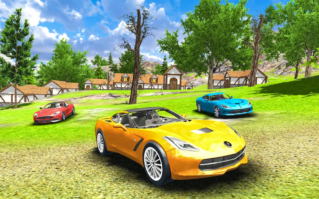 Flying Taxi Simulator Car Game