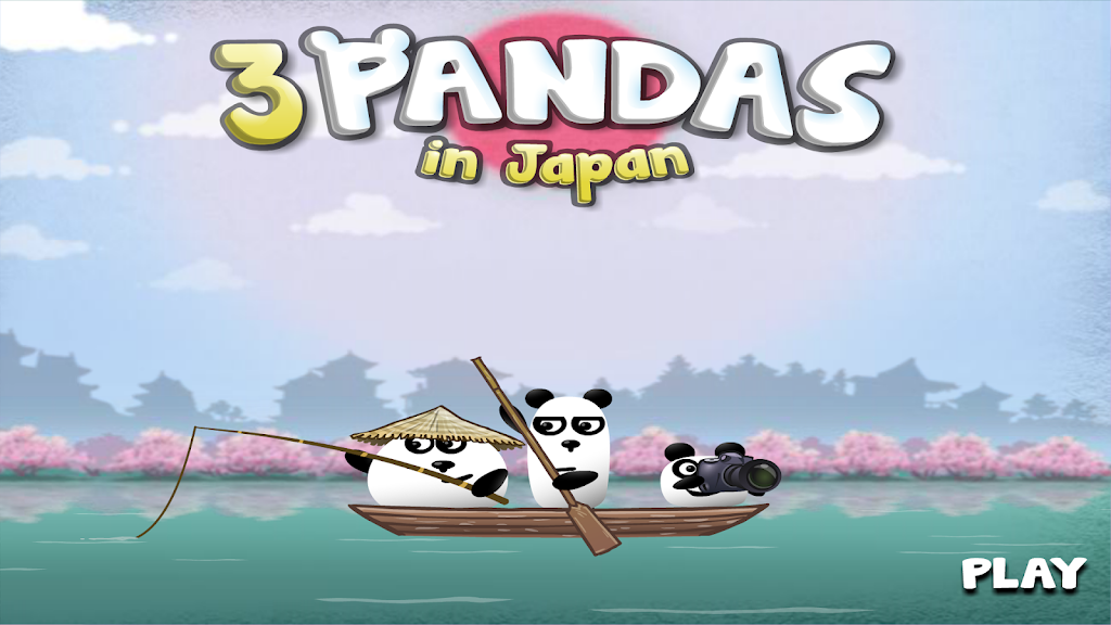 3 Pandas in Japan Adventure