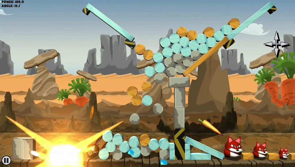 Angry Bunnies: Colossal Carrot