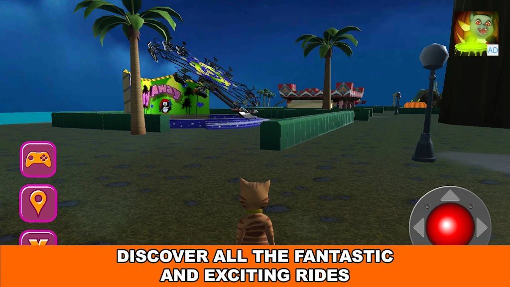 Halloween Cat Theme Park 3D