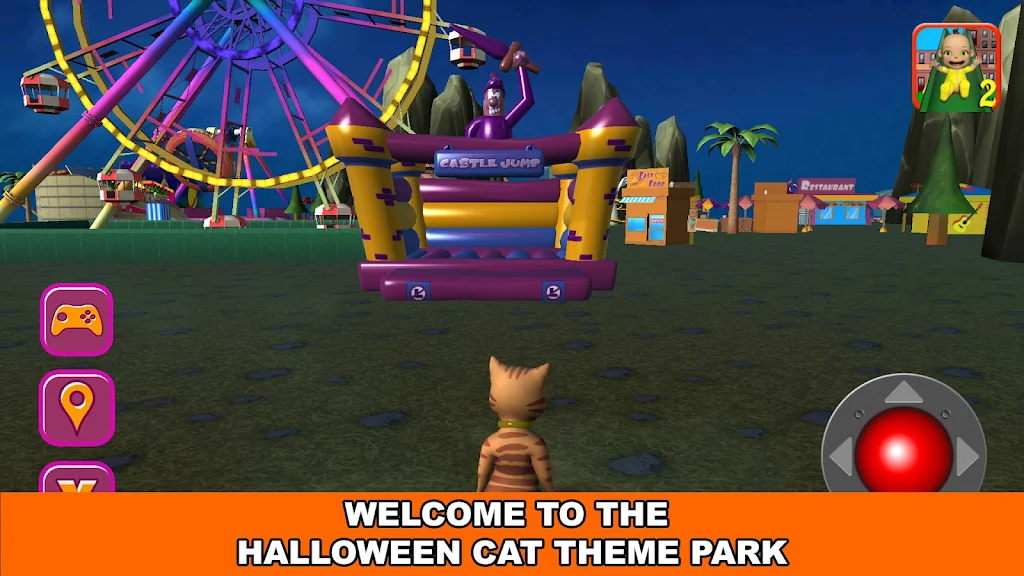 Halloween Cat Theme Park 3D