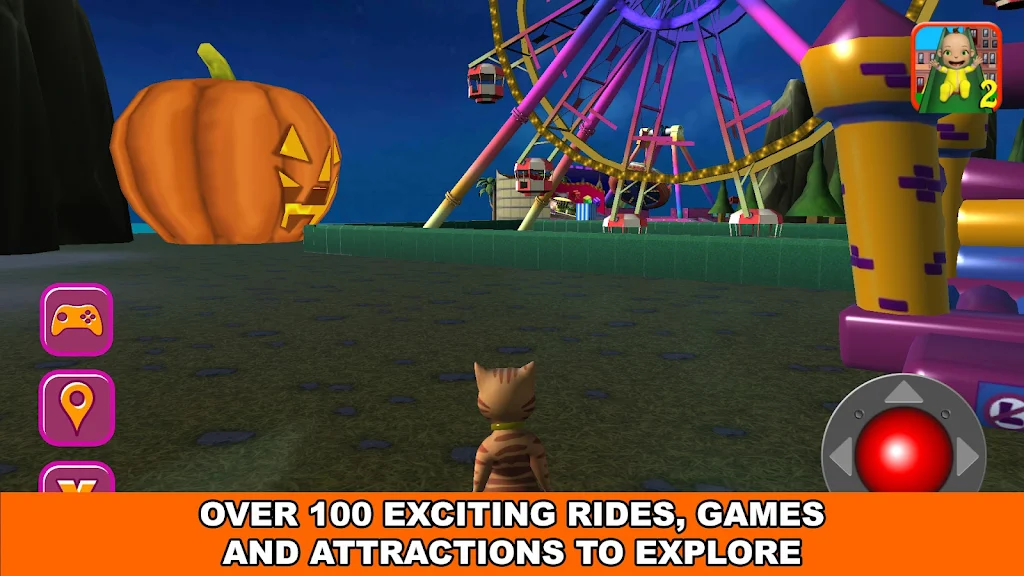 Halloween Cat Theme Park 3D