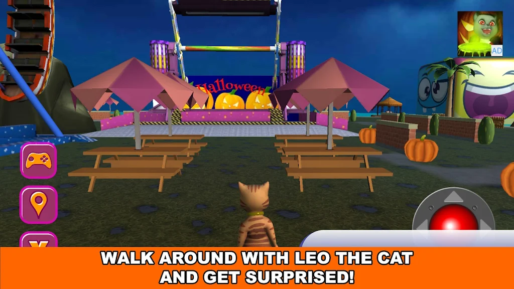 Halloween Cat Theme Park 3D