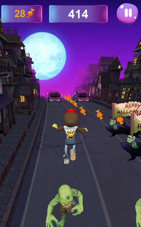 Subway Zombie Surfers: Run & Dash Halloween Game