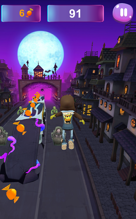 Subway Zombie Surfers: Run & Dash Halloween Game