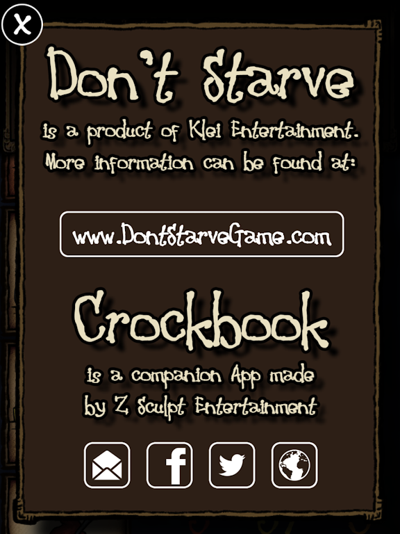 Crockbook for Don't Starve