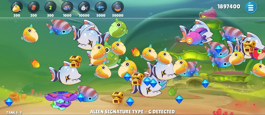 Insaniquarium Deluxe Evolution