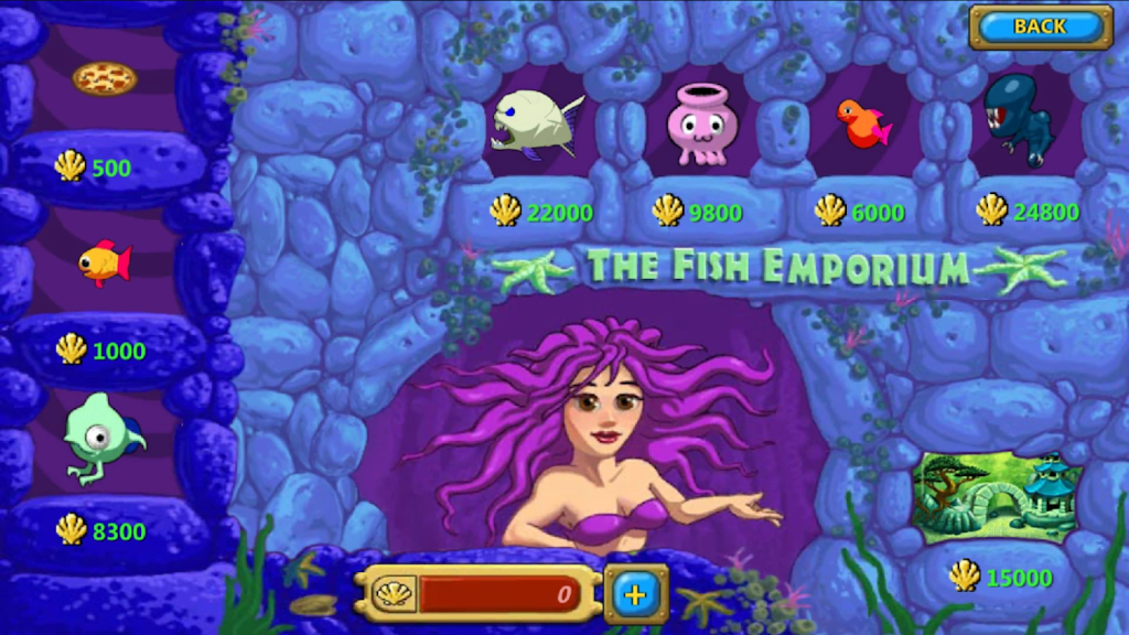 Insaniquarium Deluxe Feed Fish Fight Alien