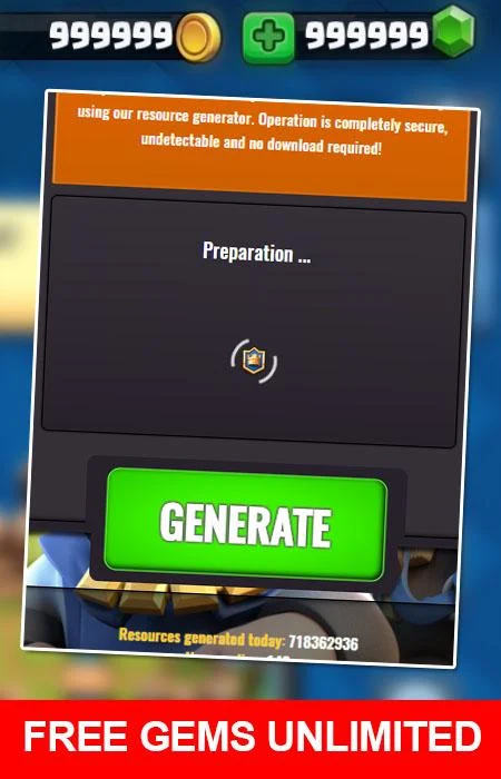 Gems Clash Royale Prank