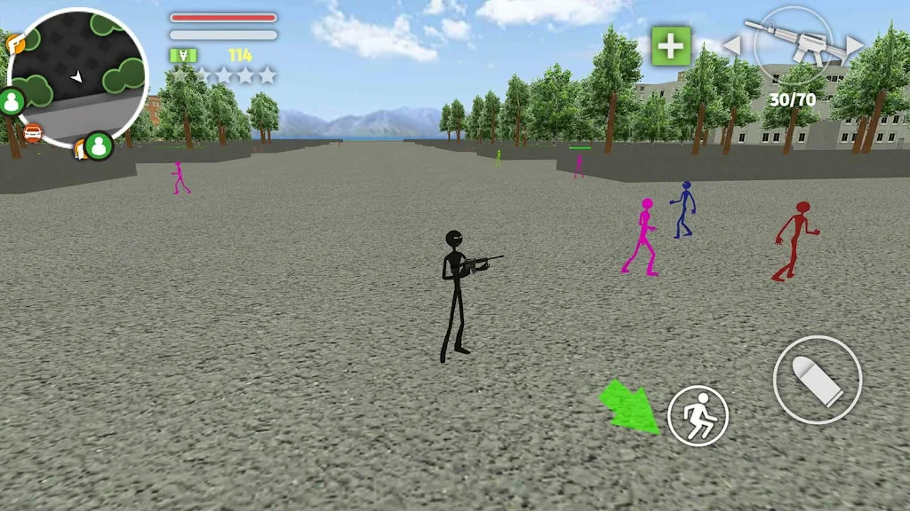 Grand Auto V - Stickman Story