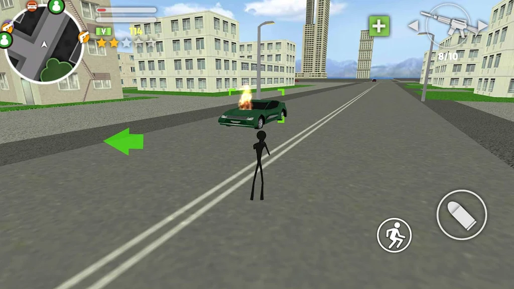 Grand Auto V - Stickman Story