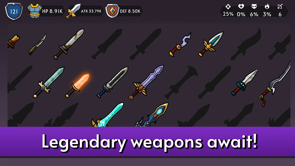 Knight Hero Adventure idle RPG