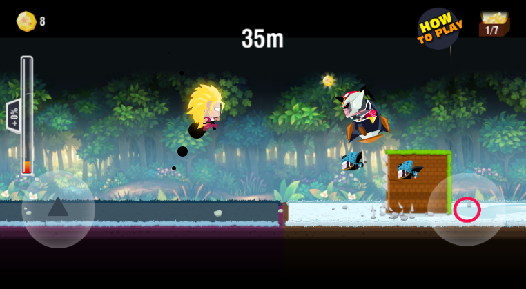 The Battle Of Saiyan Warrior