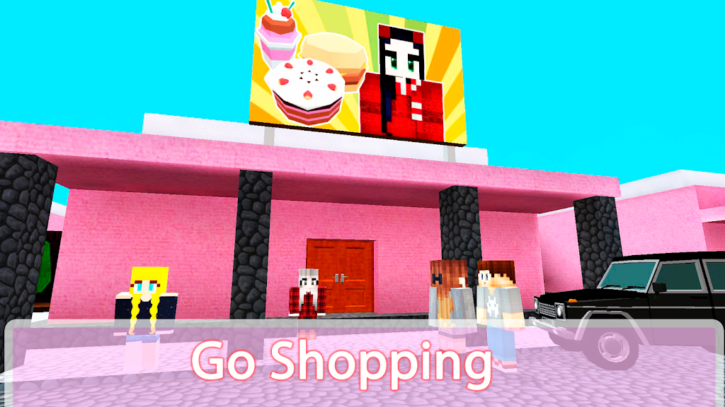 Pink Princess House Craft Game