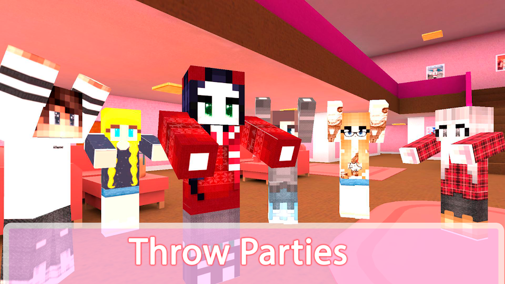 Pink Princess House Craft Game