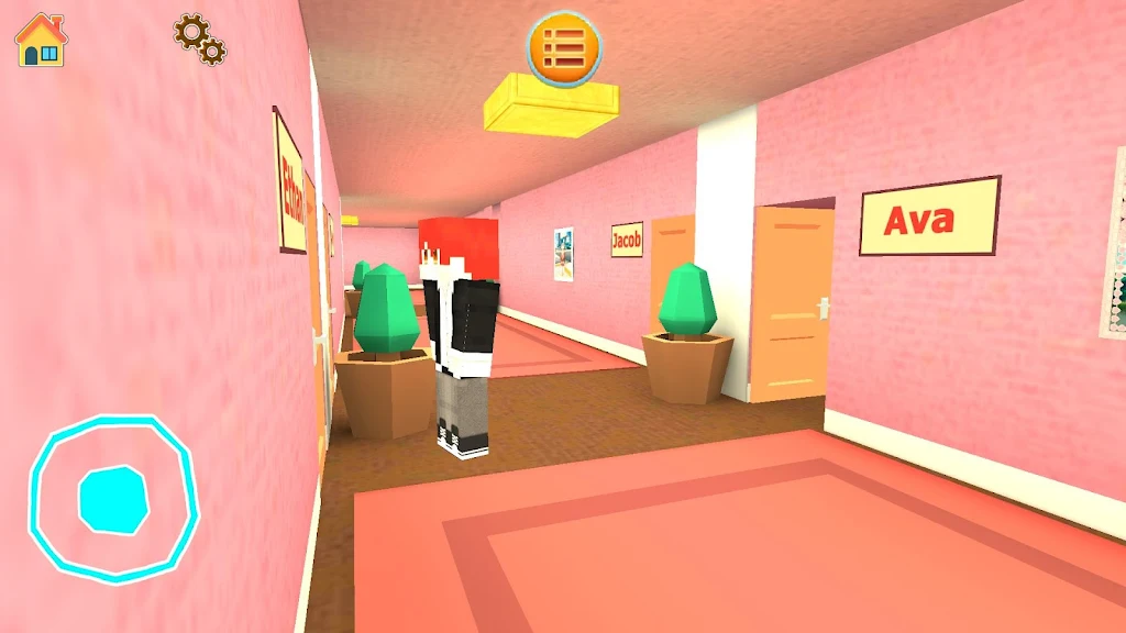 Pink Princess House Craft Game