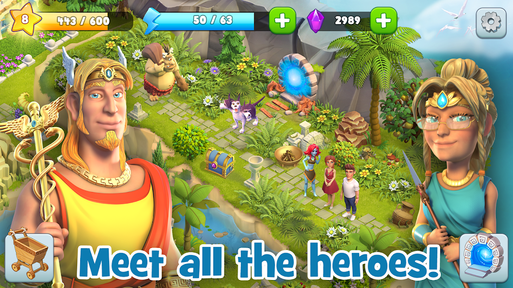 Land of Legends: Island games