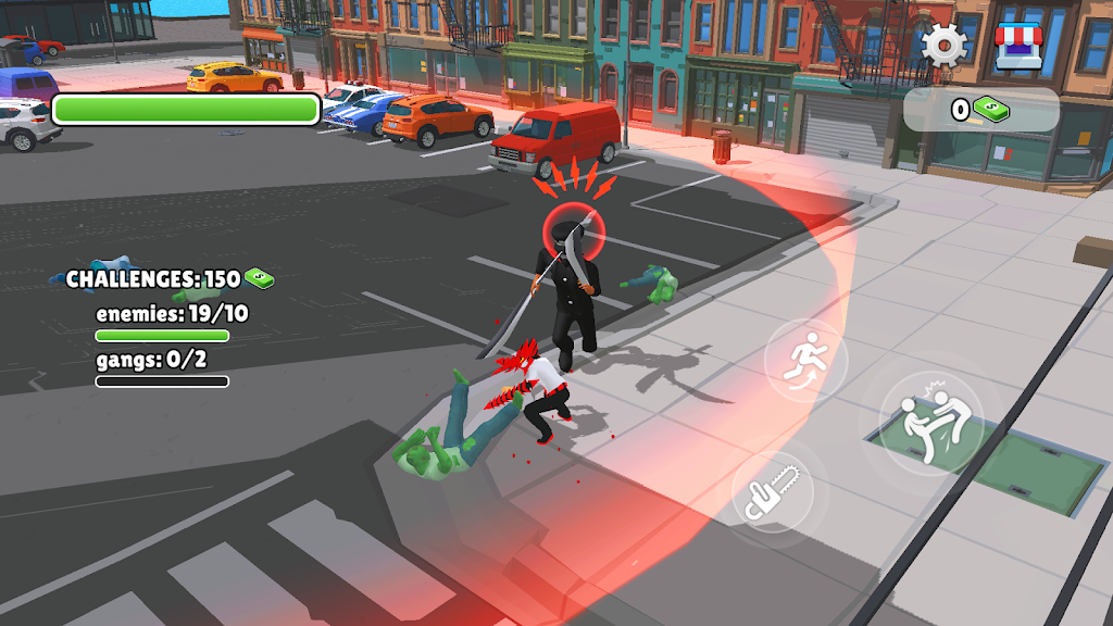 Chainsaw Devil City Fight