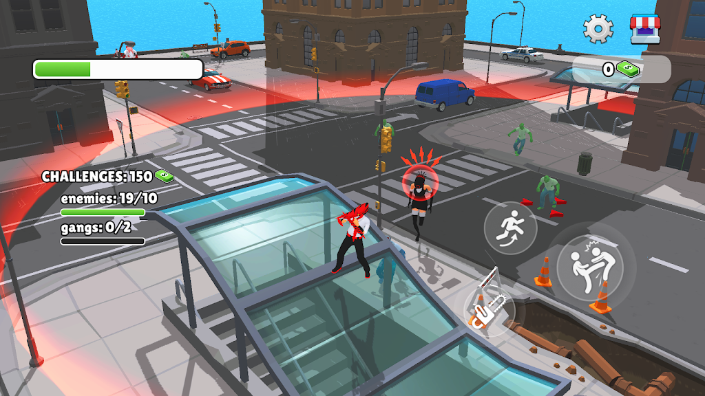 Chainsaw Devil City Fight