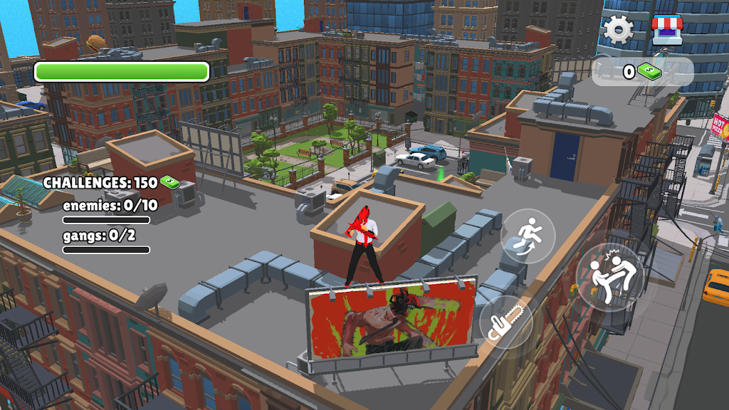 Chainsaw Devil City Fight