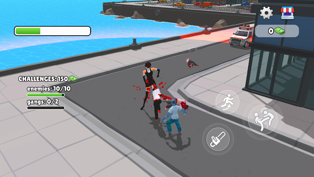 Chainsaw Devil City Fight